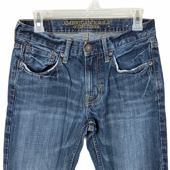 American Eagle Outfitters Jeans Men 28/32 Original Straight Cotton - Picture 3 of 12